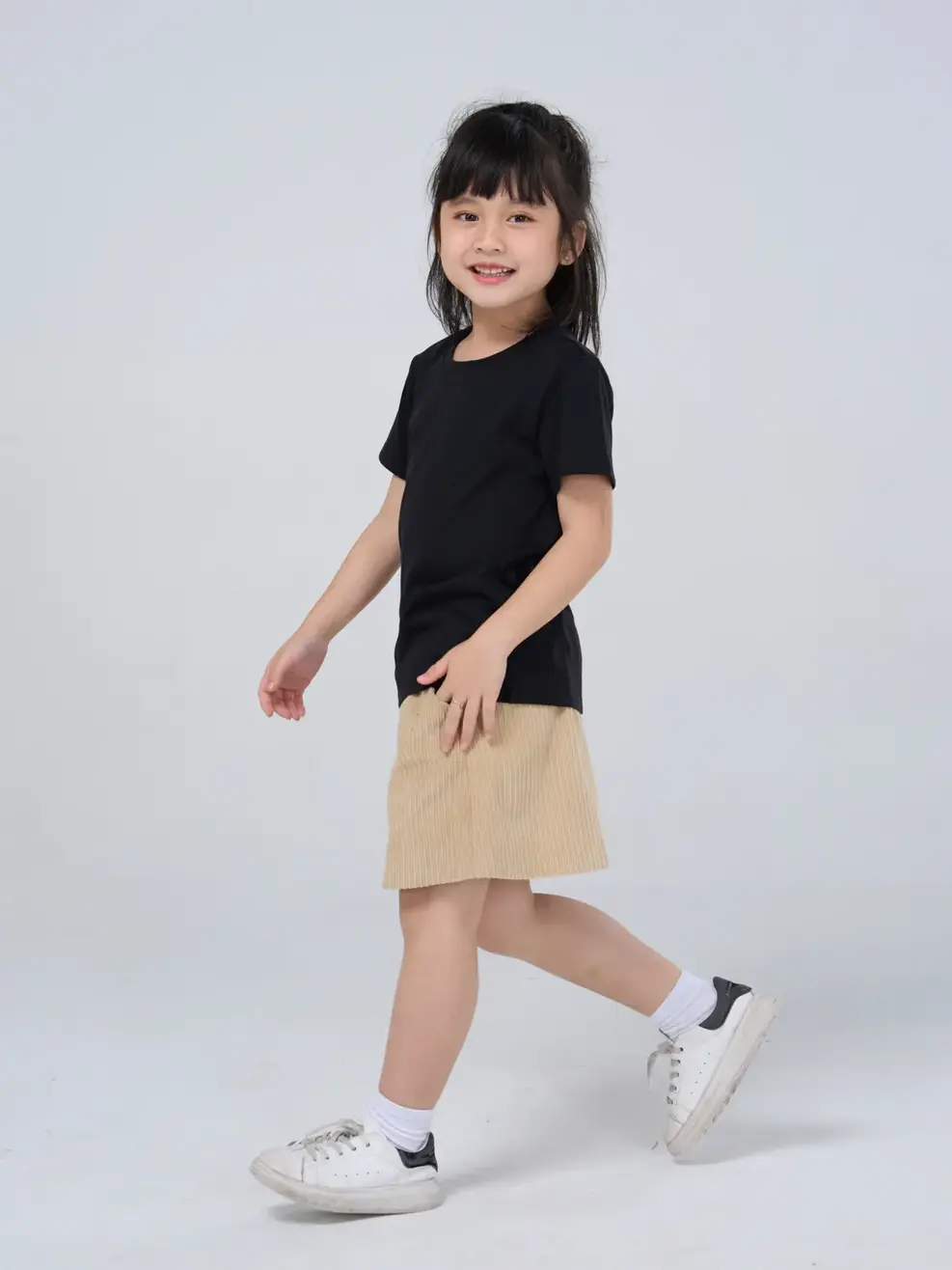 Áo kid nhỏ LOGO YODY - Đen - 4