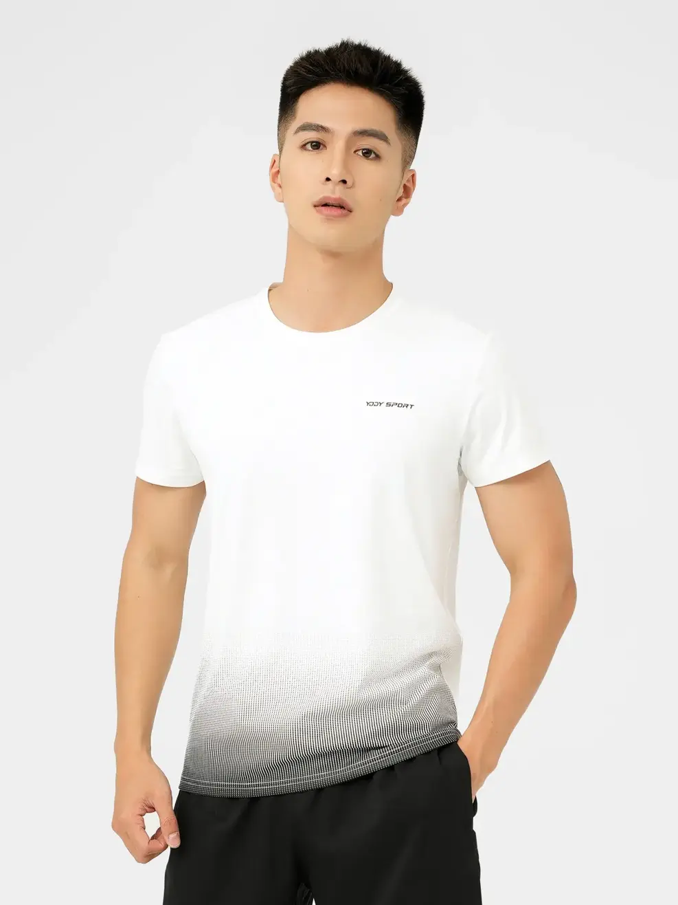 Bộ Đồ Nam In Họa Tiết - Trắng - M