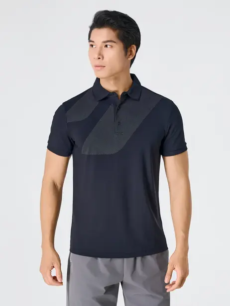 Áo Polo Nam Thể Thao In Hoạ Tiết