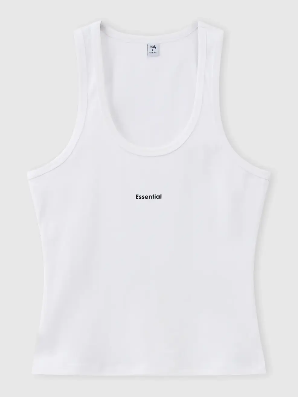 Áo Ba Lỗ Nữ In Hình - Trắng 001 - S