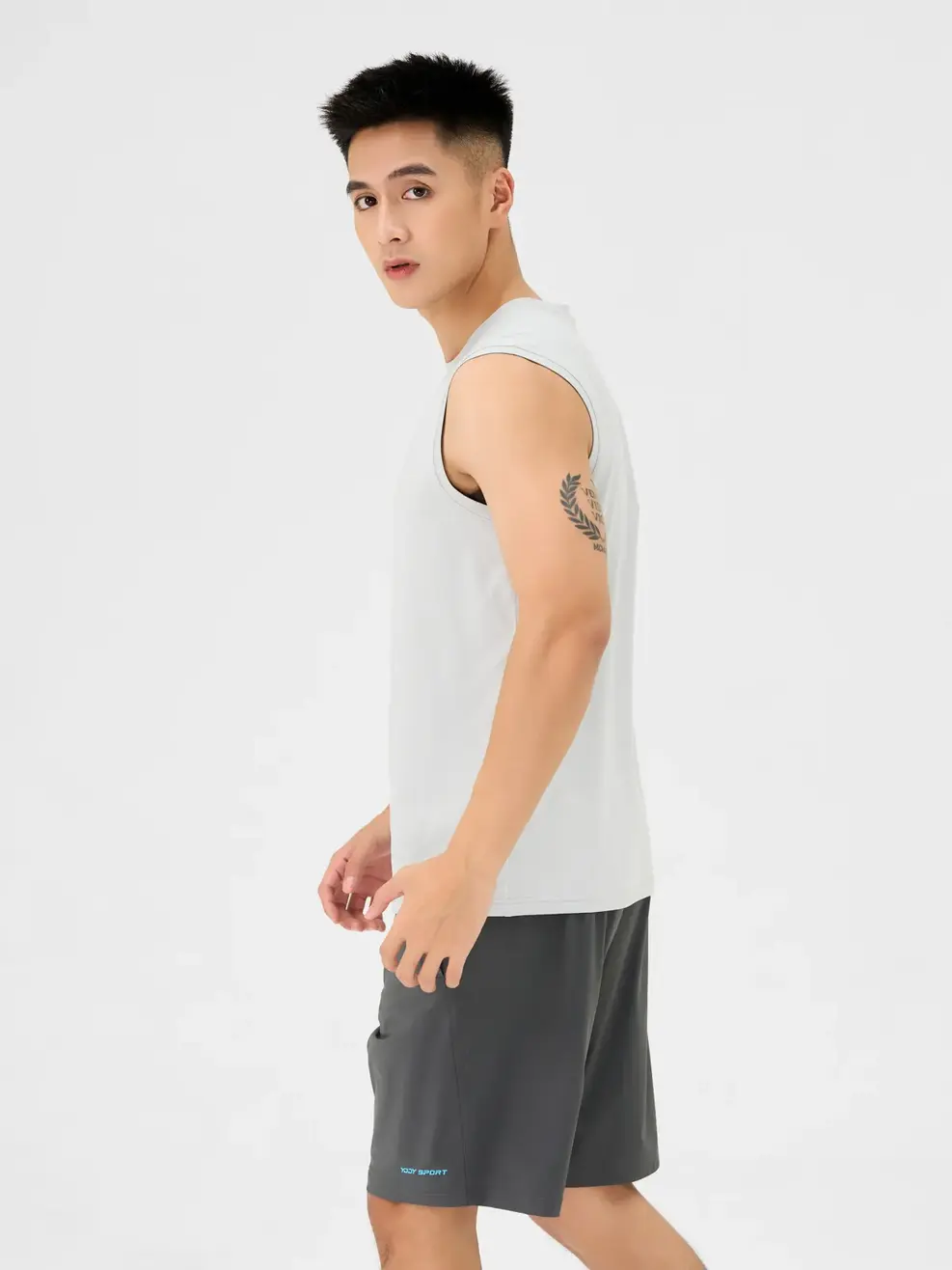 Bộ Đồ Nam Ba Lỗ - GREY GREY - XL