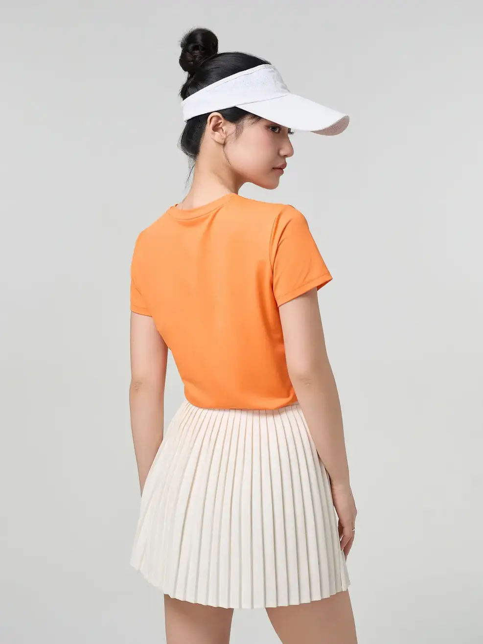 Áo Phông Nữ Thể Thao ATHLETICS - Cam 044 - M