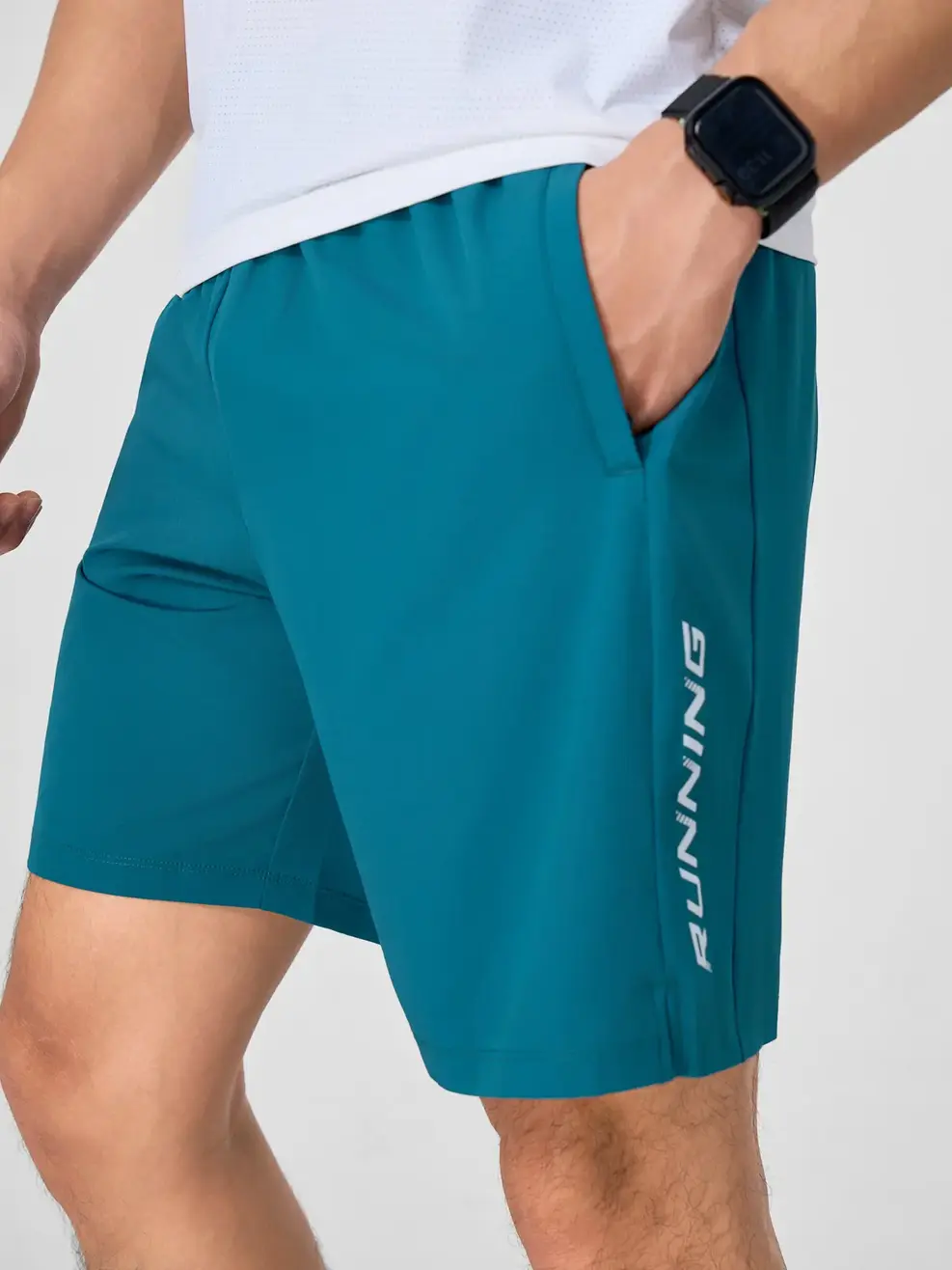 Quần Shorts Thể Thao 6.5 Inch Running - Xanh Lá 028 - 29