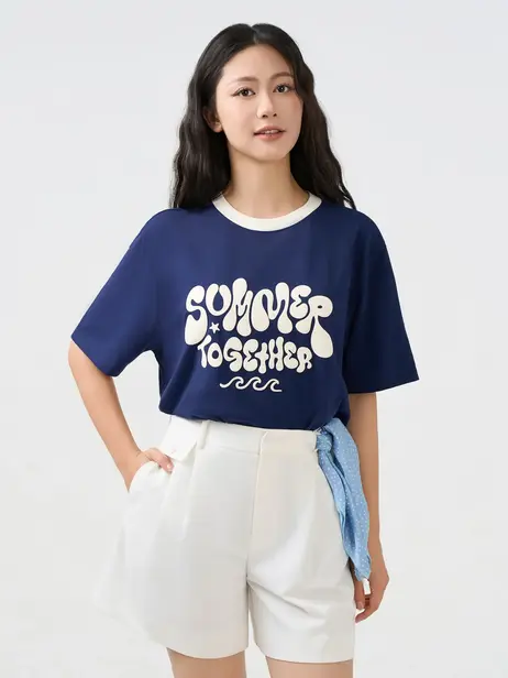 Áo Phông Nữ Summer Together