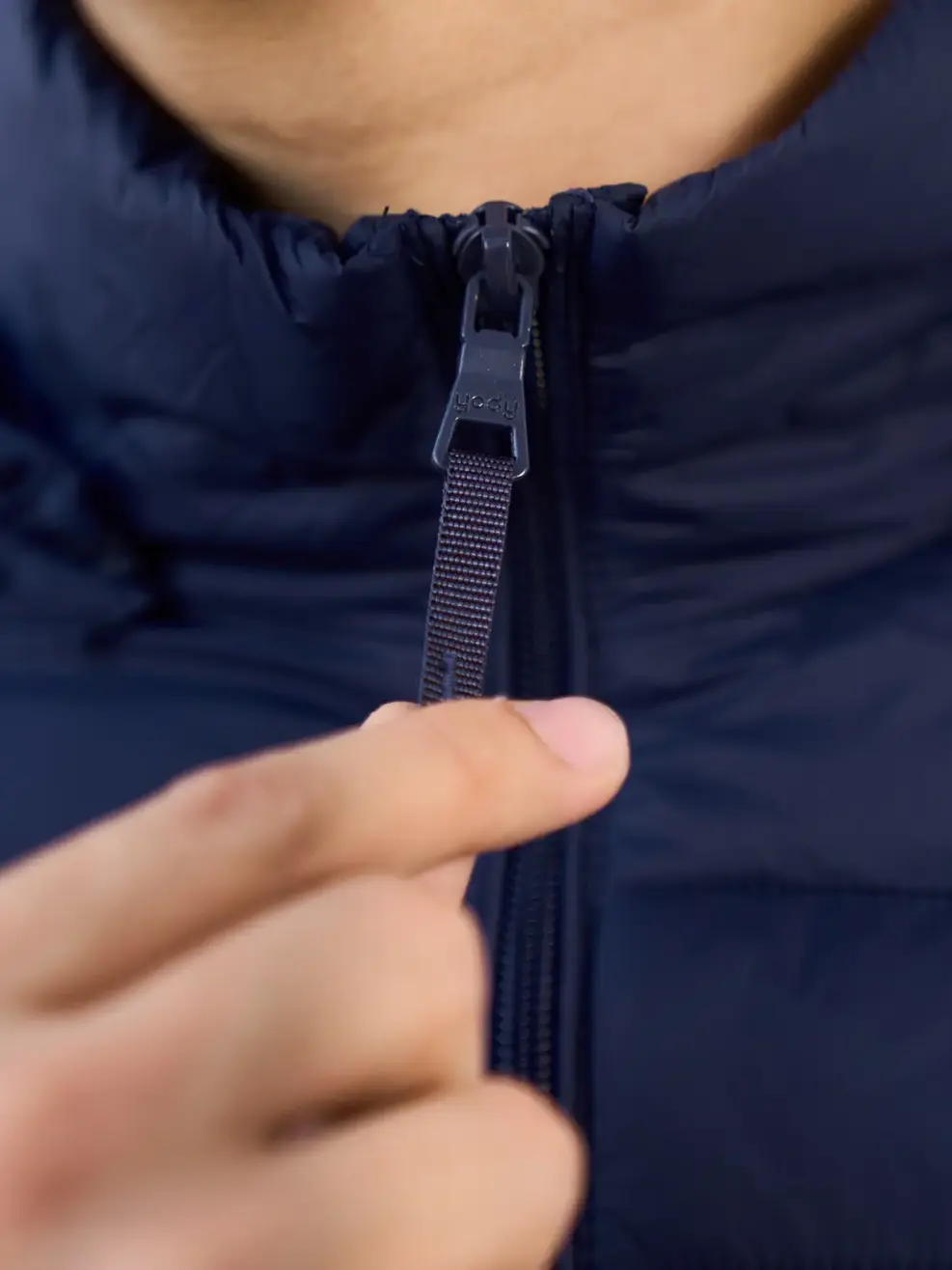 Áo phao nam Yody siêu nhẹ - Tím than - 3XL