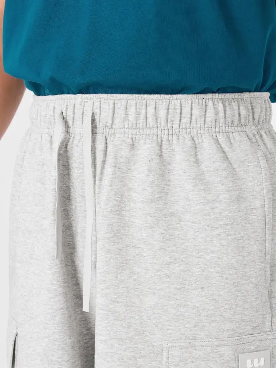 Quần Sooc Yoguu Túi Hộp Mác Cao Su - Be melange - M