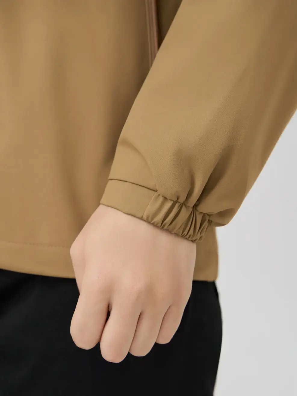 Áo Khoác Gió Nữ Basic -  Nâu 218 - S