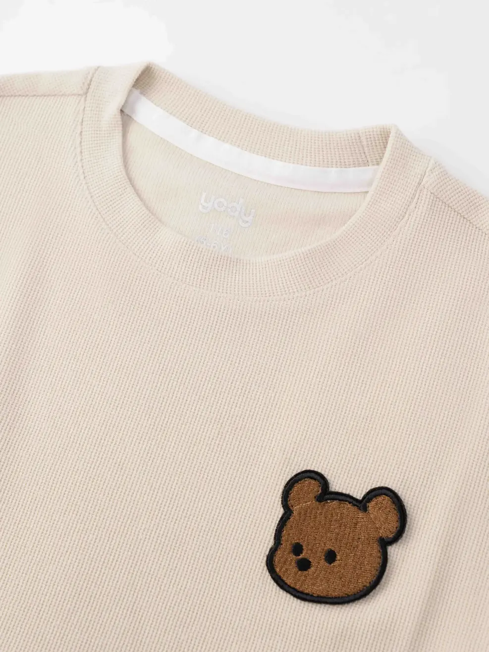 Bộ Đồ Thêu Gấu - Be 056 - 110