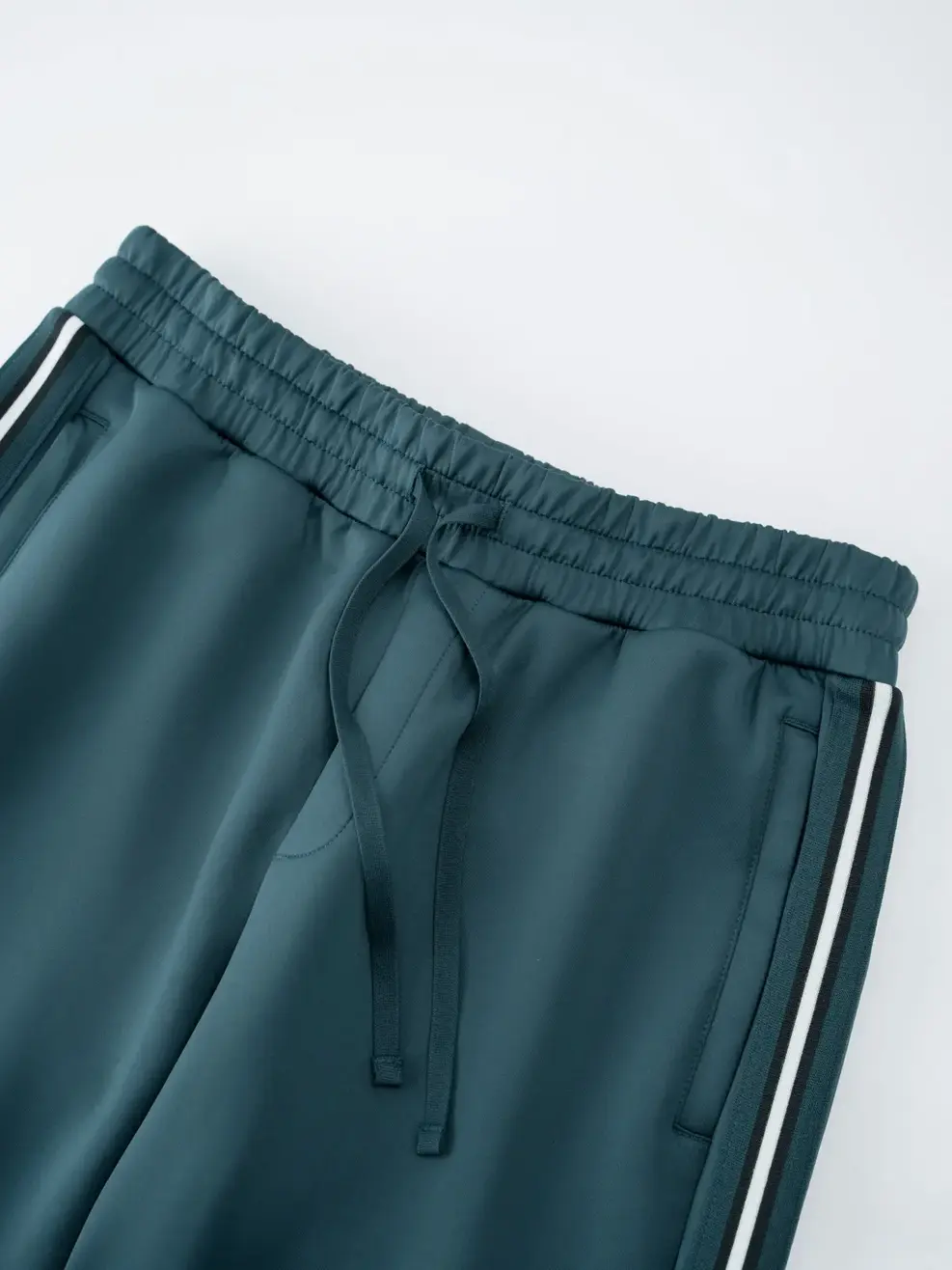 Bộ Đồ Nỉ Nam Thể Thao Phối Dây Dệt - Xanh Ngọc 063 - M