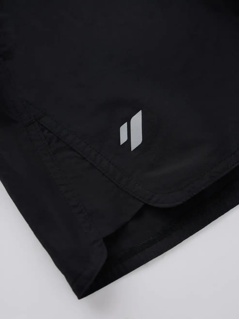 Quần Shorts Nữ thể thao lưng cao vải gió - ĐEN 002 - S