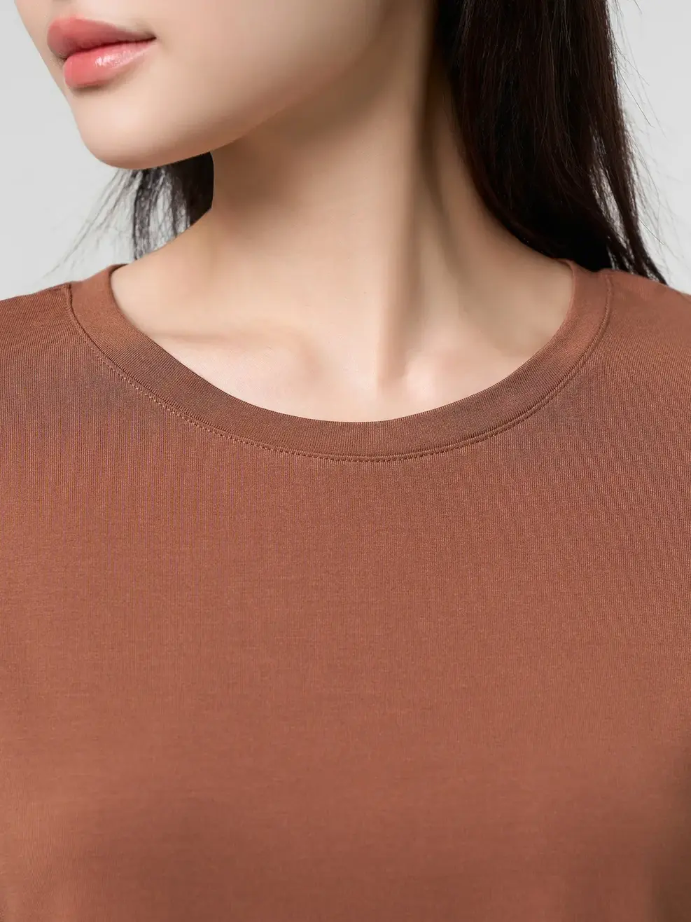 Bộ Đồ Nữ Mặc Nhà Mềm Mại - Nâu 163 - S