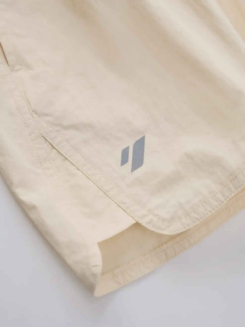 Quần Shorts Nữ thể thao lưng cao vải gió - Be 009 - S