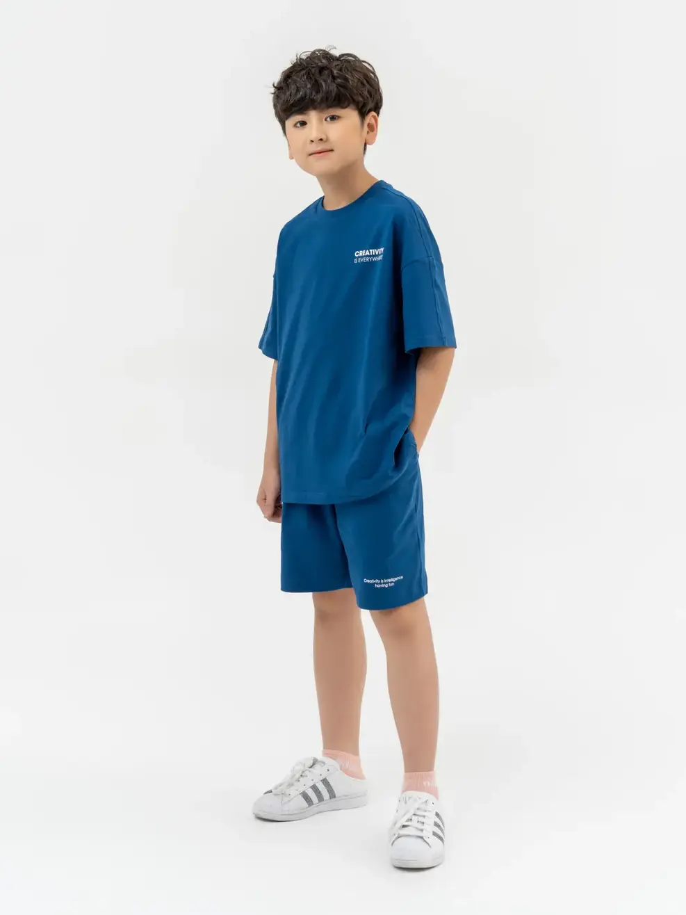 Đồ Bộ Kid Lớn In Creativity - Cổ vịt - 14