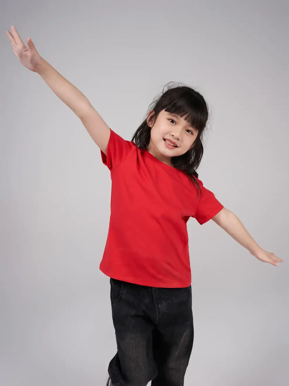 Áo kid nhỏ LOGO YODY - Đỏ - 4