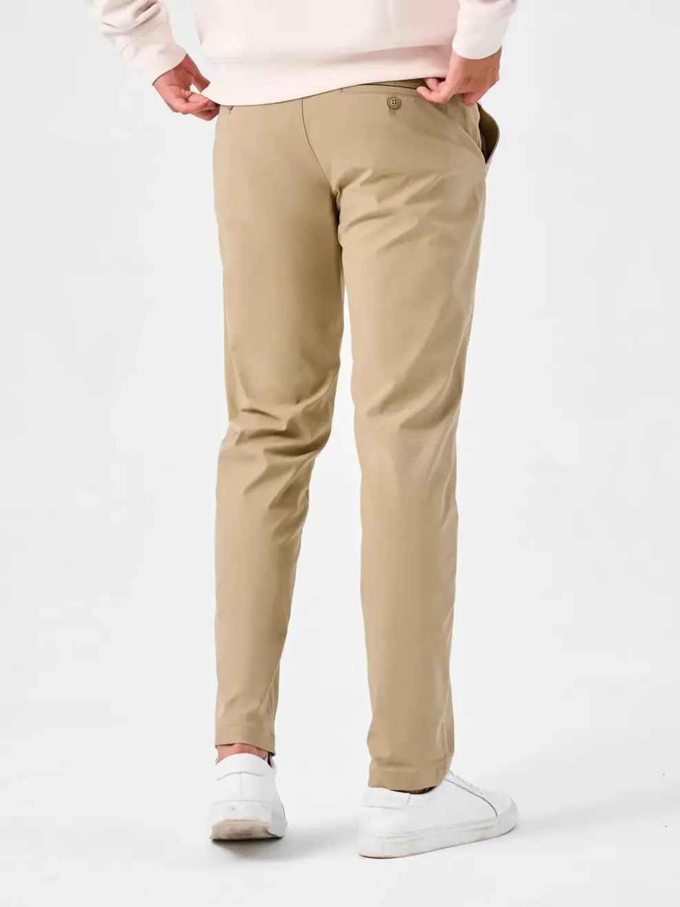 Quần Kaki Nam Siêu Co Giãn Regular - Vàng - 29