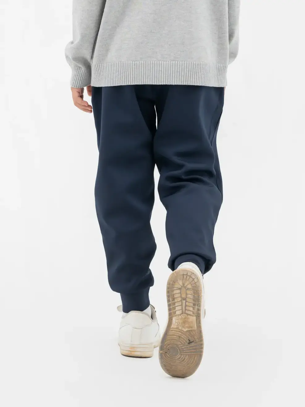 Quần Dài Kid Nhỏ Khóa Gối - Navy - 2