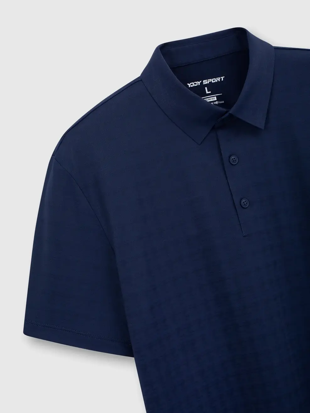 Áo Polo Thể Thao Nam Họa Tiết In Tay - NAVY 018 - M