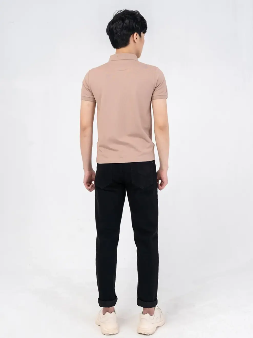 Polo nam thêu ngực - Cafe 2 - 3XL