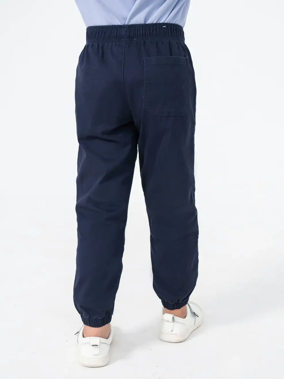 Quần khaki trẻ em jogger - Tím than