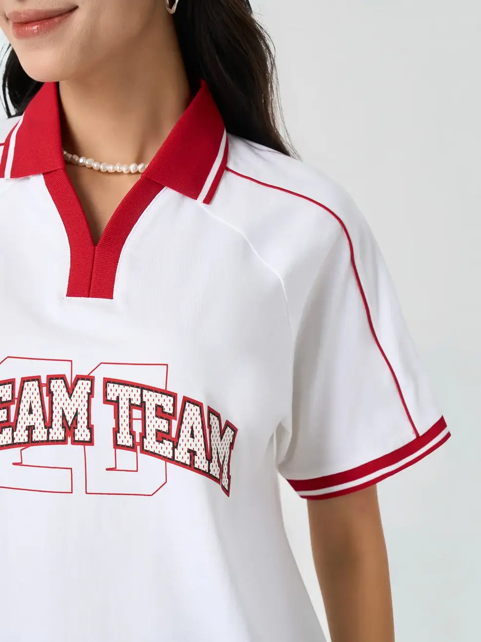 Áo Polo Dream Team - Trắng 001 - S