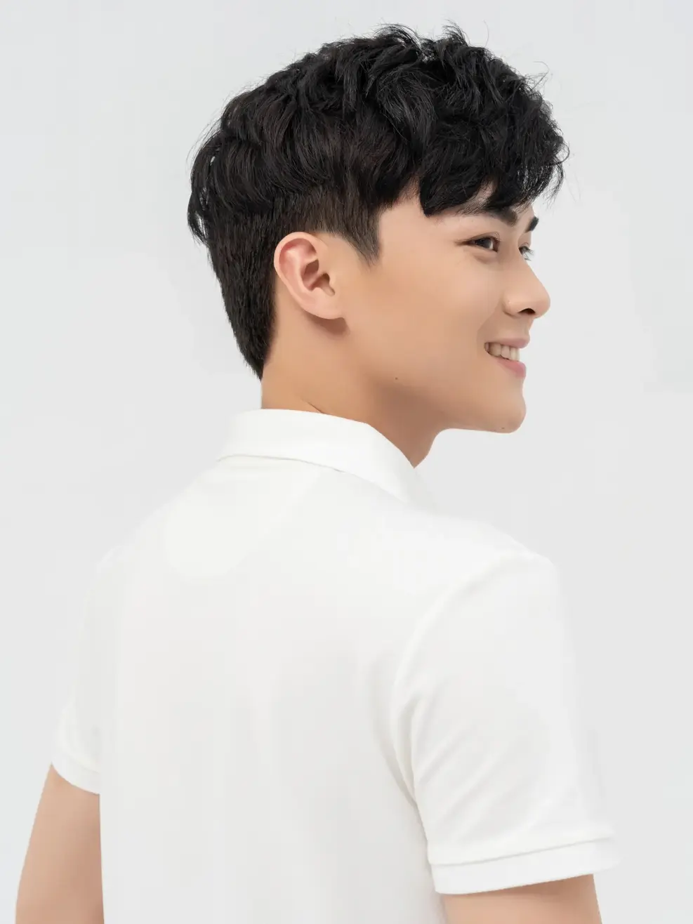 Polo nam 86 - Trắng - 4XL