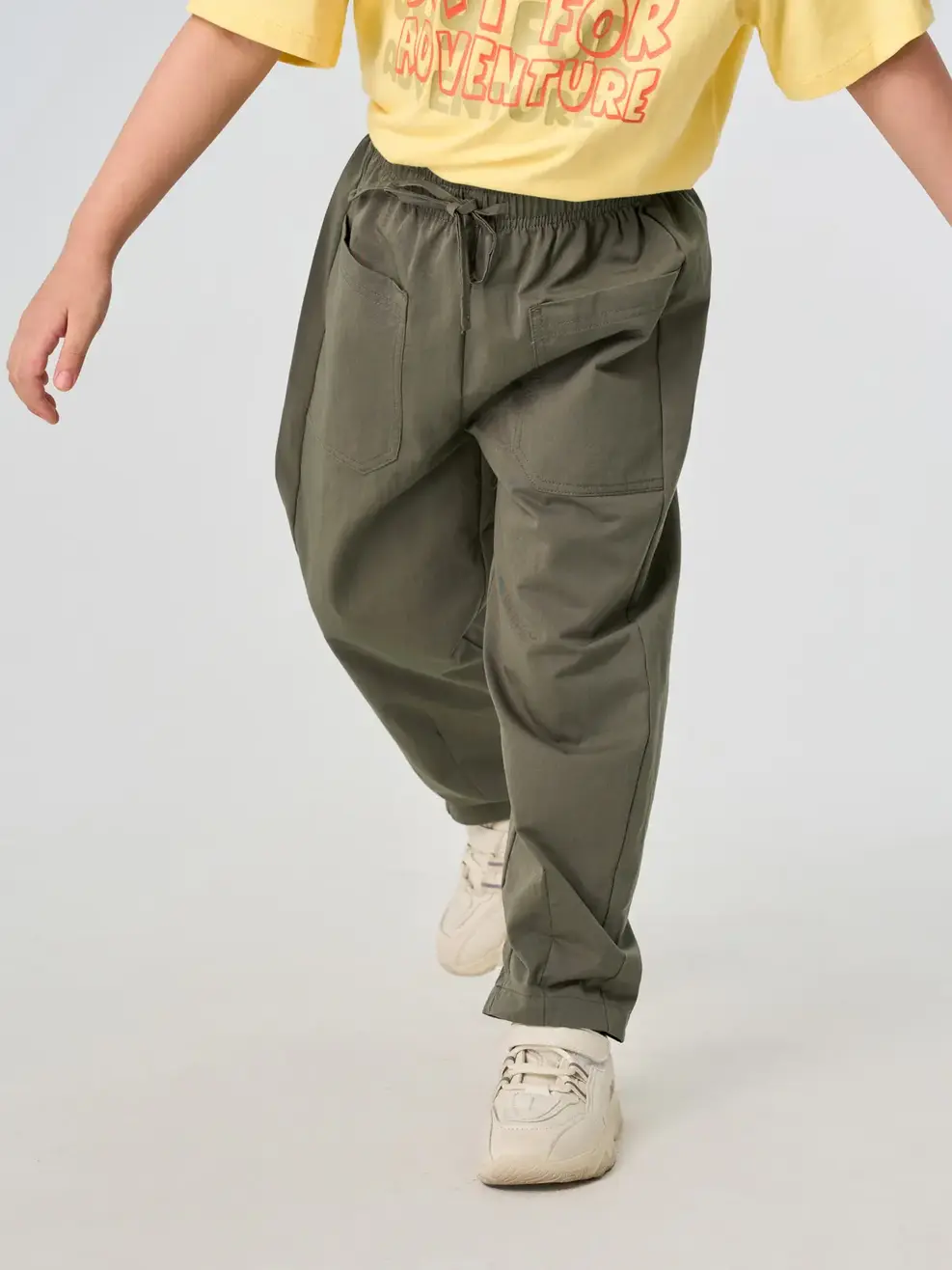 Quần Dài Túi Ốp Trước - RÊU ĐẬM - 2-3