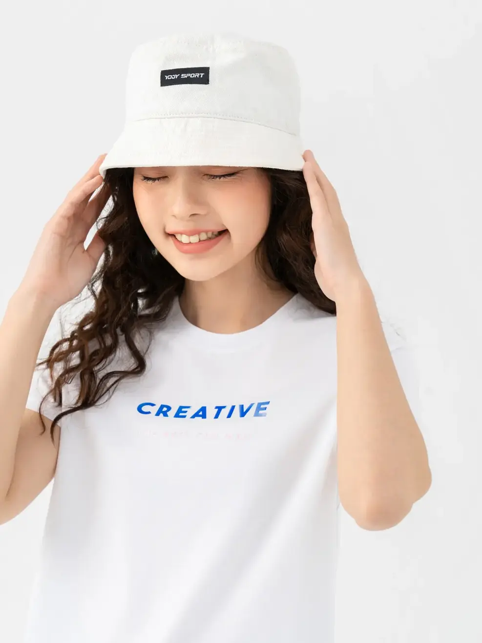 T-shirt Nữ Cơ Bản In Creative Bột Ngô - Trắng 1 - S