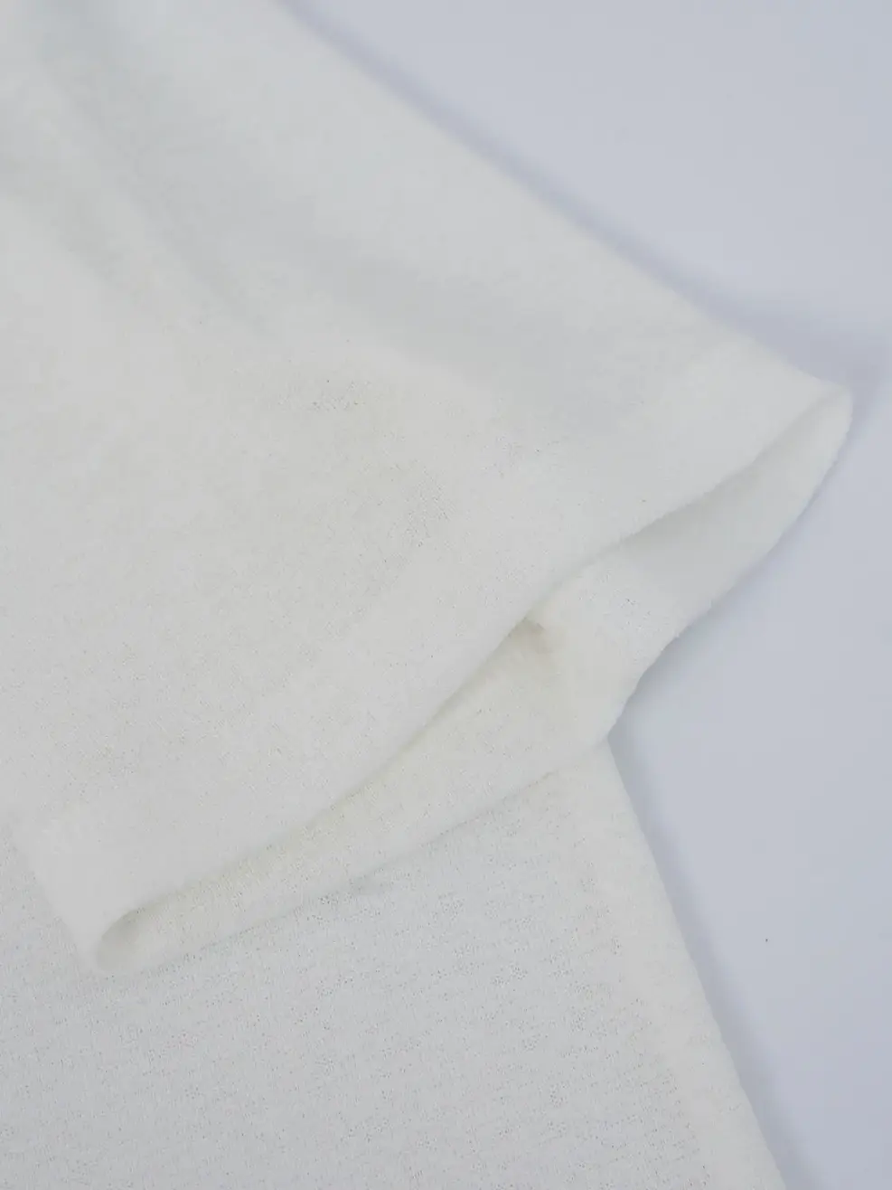Áo Phông Cổ Rộng Dáng Suông - Trắng 001 - M
