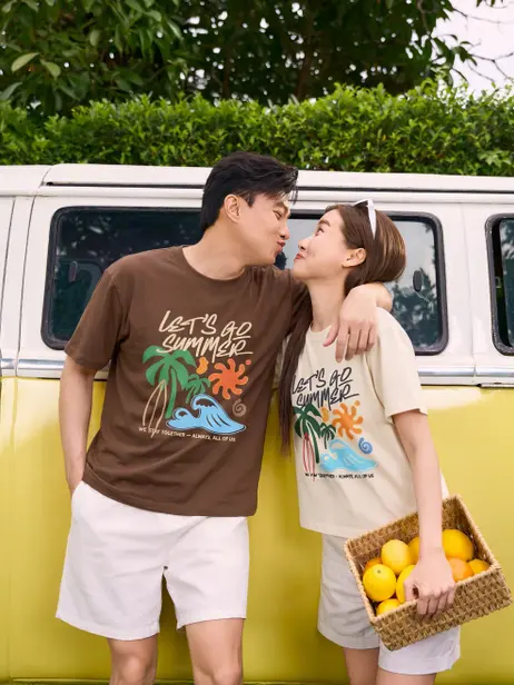 Áo Phông Nam Let's Go Summer
