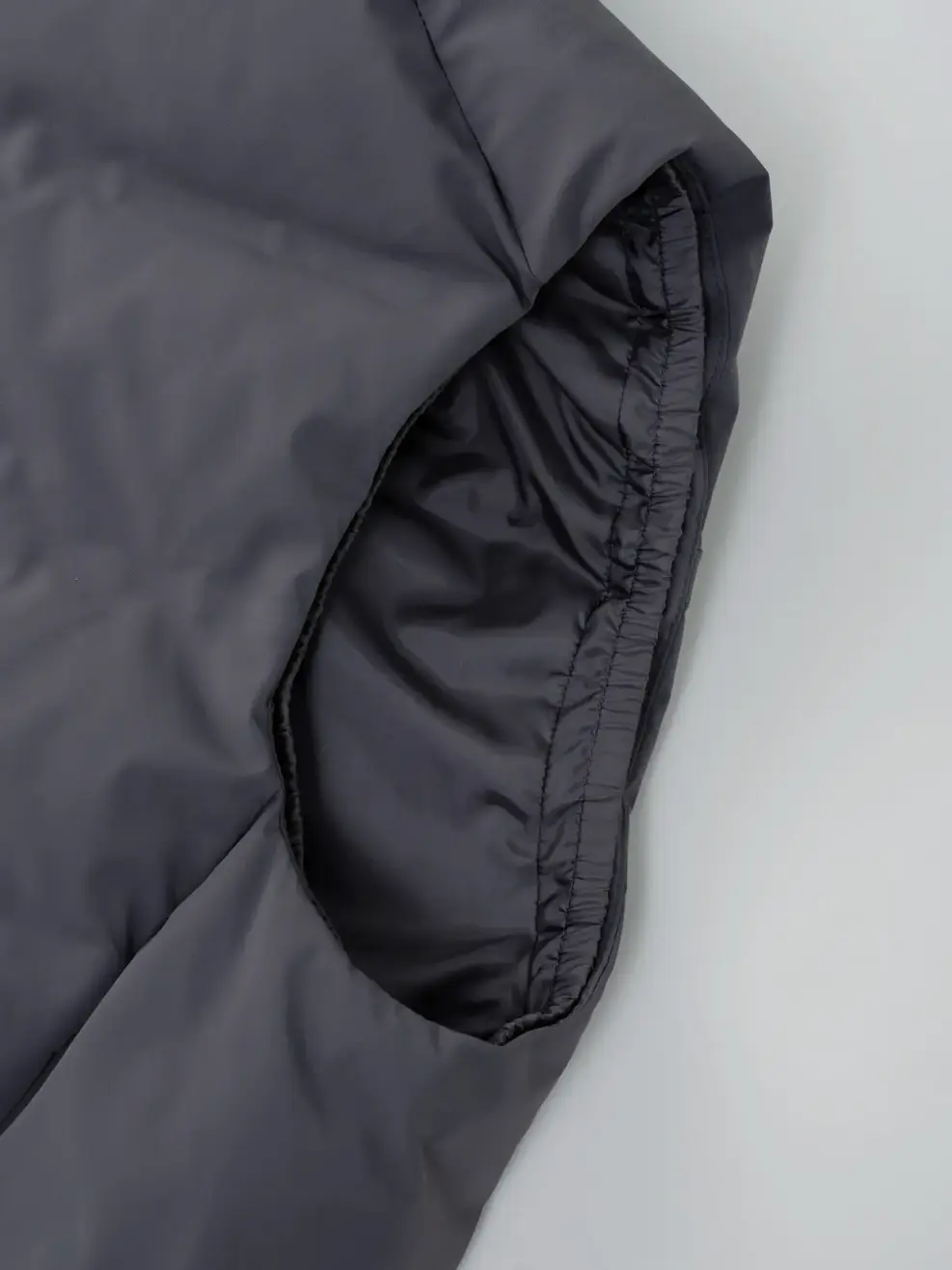 Phao Vip Nam Gile Ép Bonding - Ghi Đậm - M