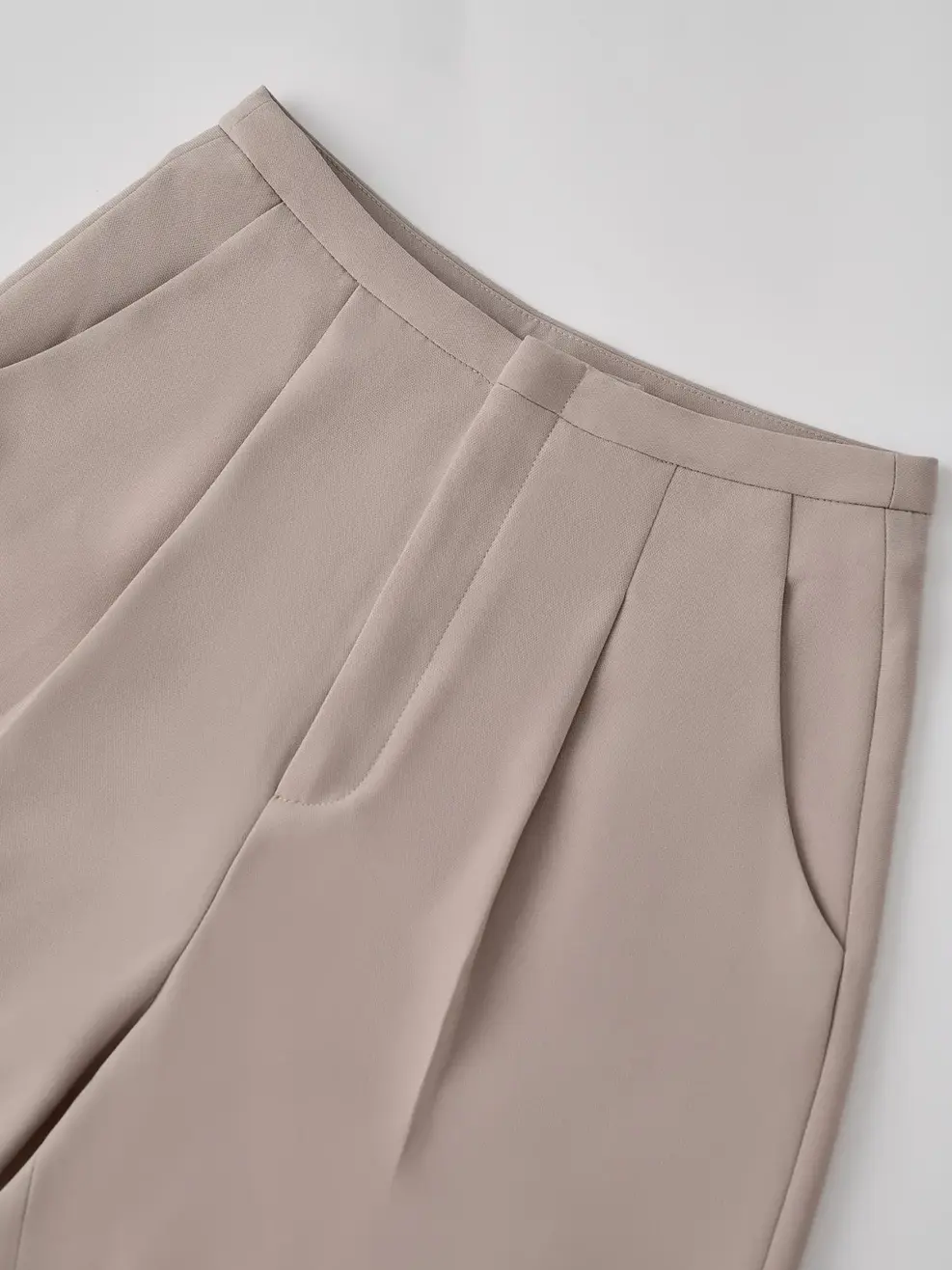Quần Baggy Nữ Ly Trước - GHI BE 4 - S
