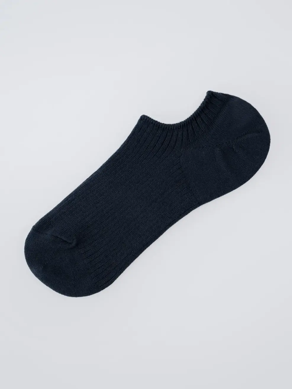 Tất Nam Ẩn Dệt Gân Bàn Combo2 - Navy 001 - F