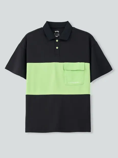 Áo Polo Kid Túi Ốp Can Phối