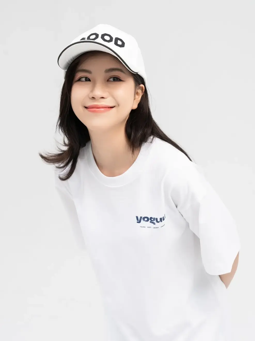 Áo T-shirt Yoguu Sticker - Trắng - 1