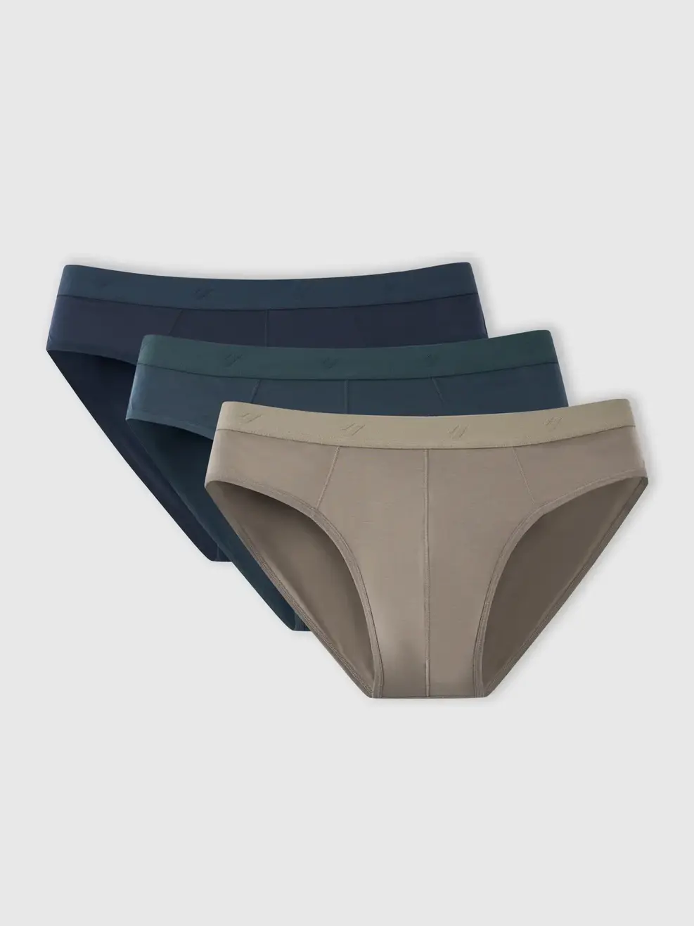 Quần Lót Tam Giác Nam Cơ Bản Thoáng Mát Combo 3 - Combo Tím Than 112 - M