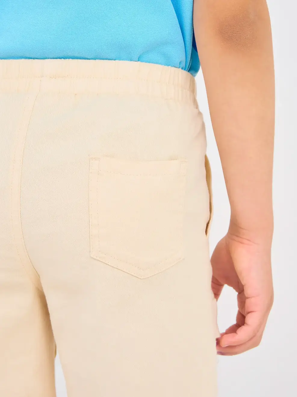 Quần Sooc Bé Trai Bổ Thân Can Túi Có Nắp - Be - 2