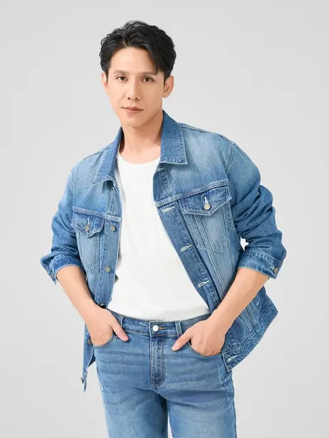 Áo Denim Nam Light Weight