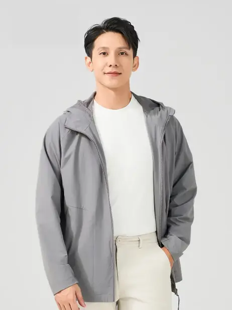 Áo Khoác Gió Nam Co Giãn 4 Chiều 