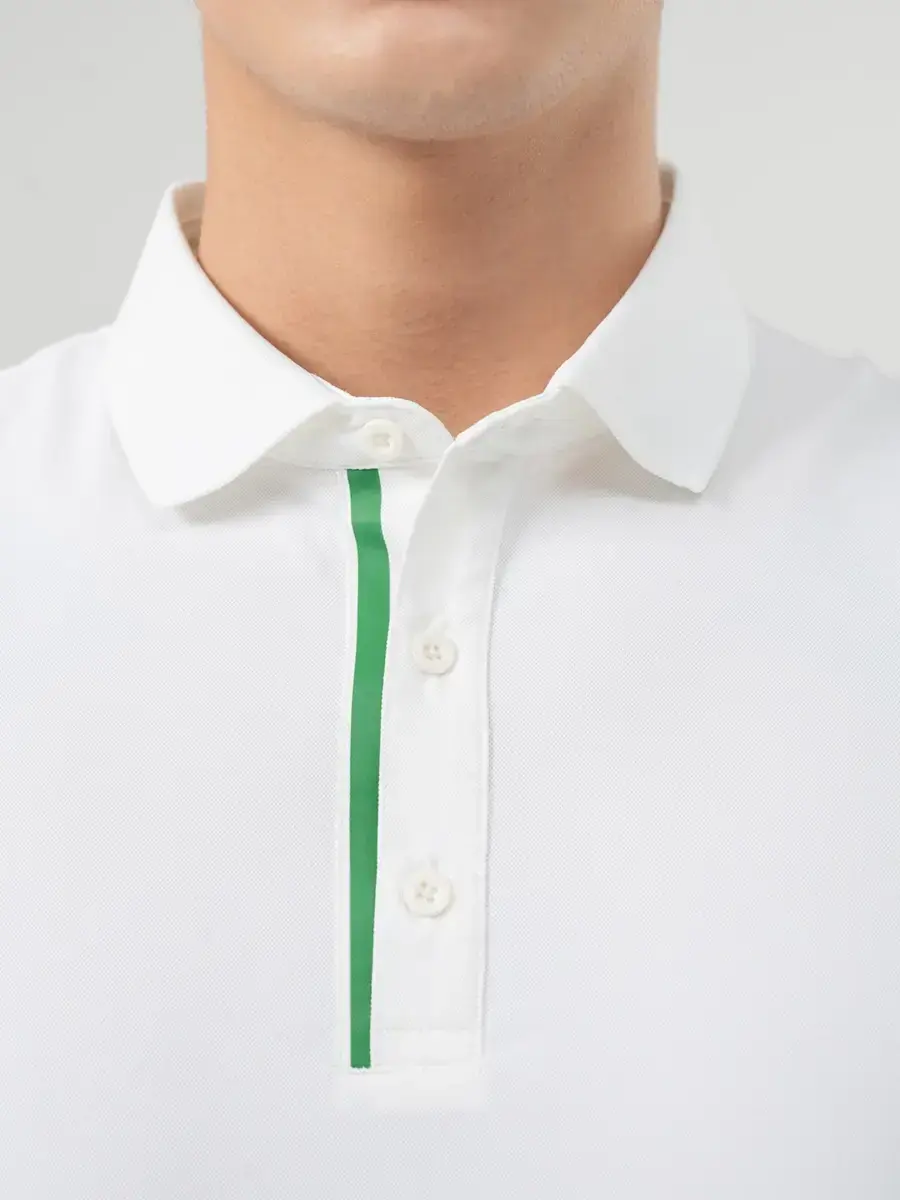 Áo Polo Nam Icecafe In Sườn(apm7423) - TRẮNG 030 - M