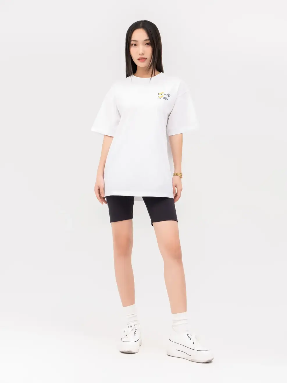 T-shirt Yoguu In Breakfast Cotton Usa - Trắng 1 - 1