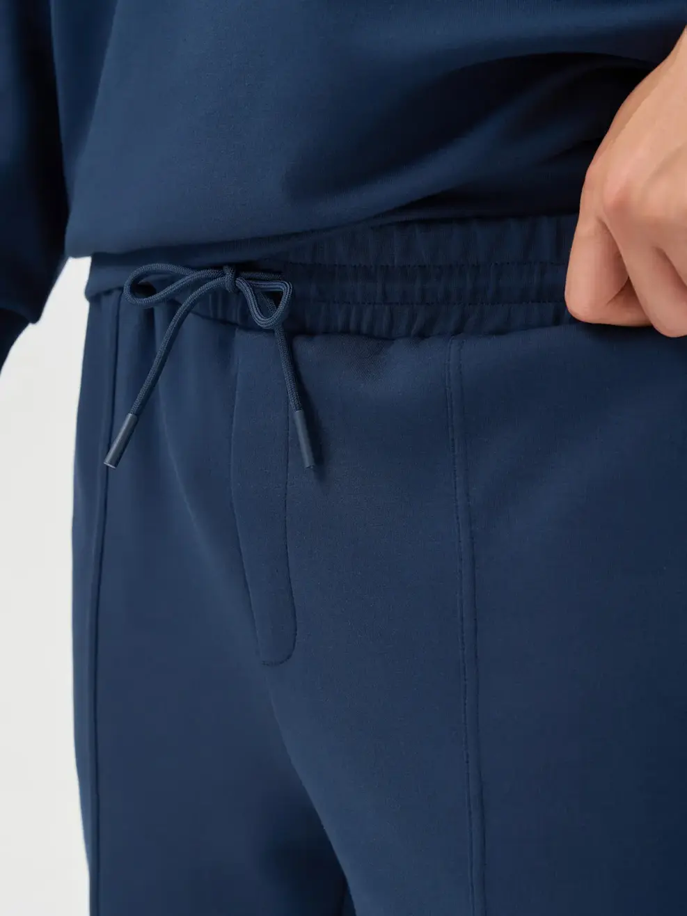 Bộ Đồ Nỉ Hoodie Nam In Chữ Ngực - Tím Than 006 - M