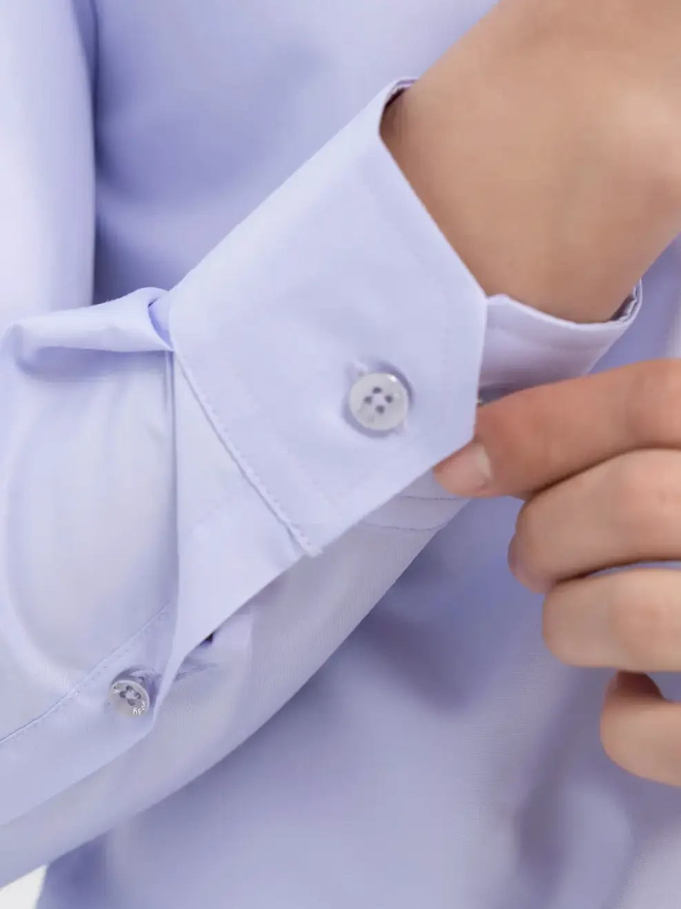 Sơ mi nam YODY (SMM3399) - Tím nhạt - 2XL