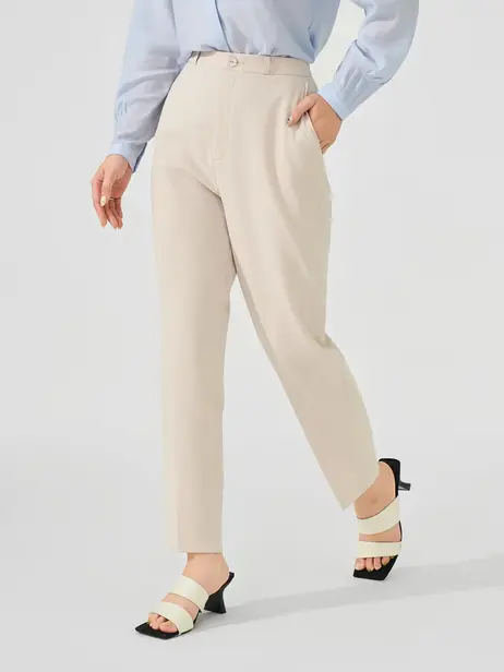 Quần Âu Nữ Baggy Essential