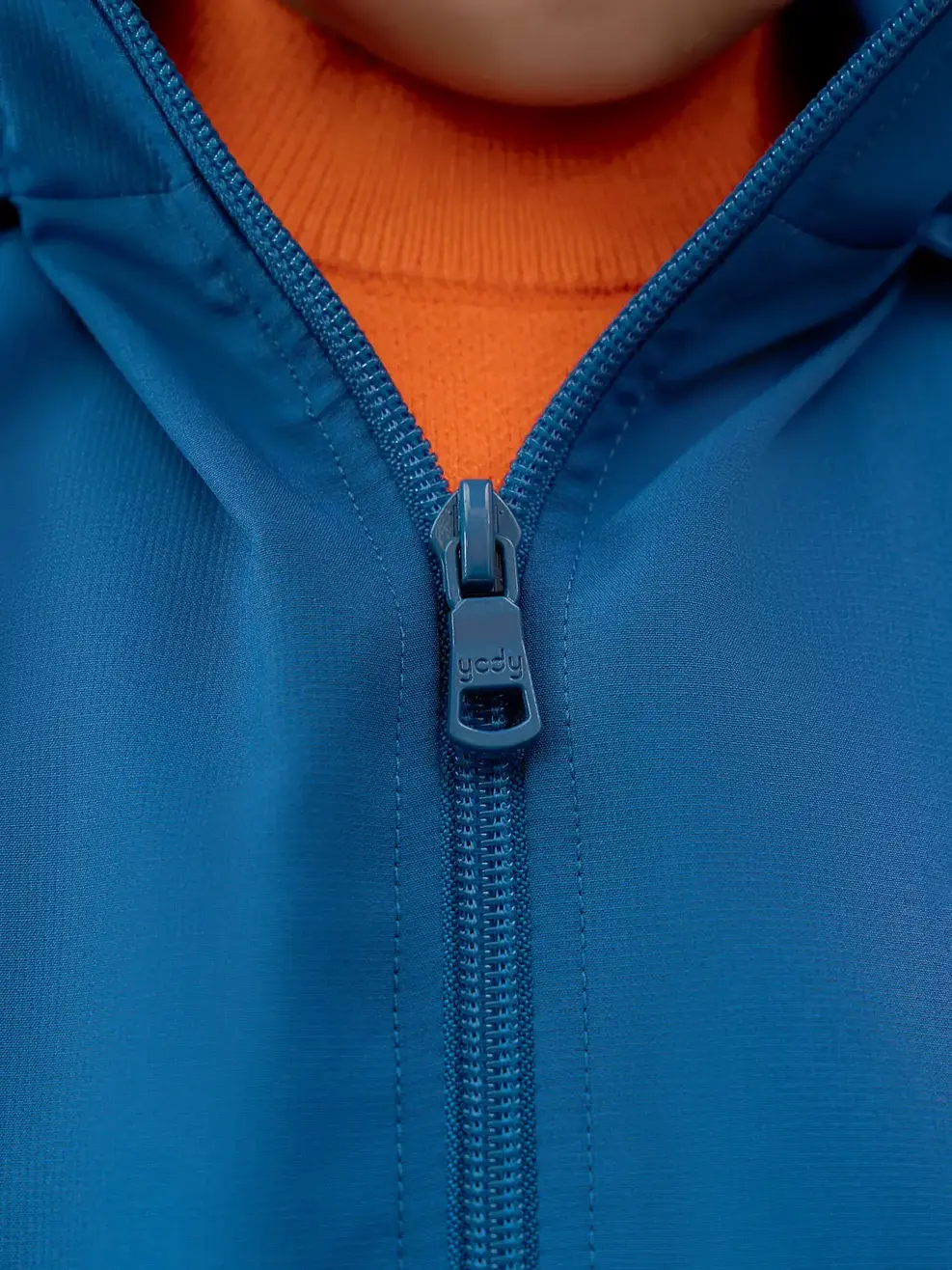 Áo khoác gió trẻ em trượt nước thông minh - Xanh than - 4-5