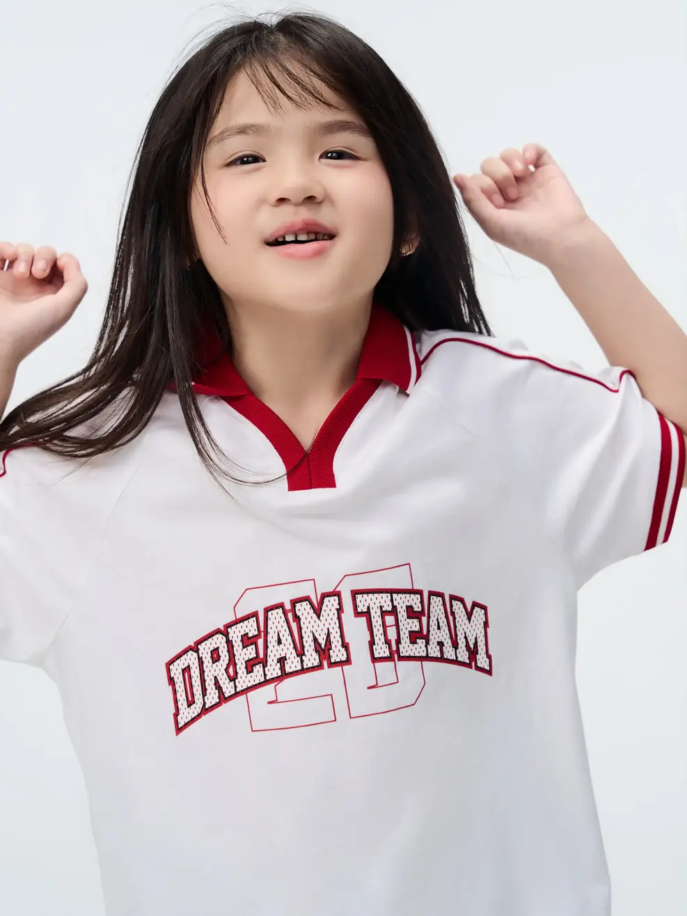 Áo Polo Dream Team - Trắng 001 - 98
