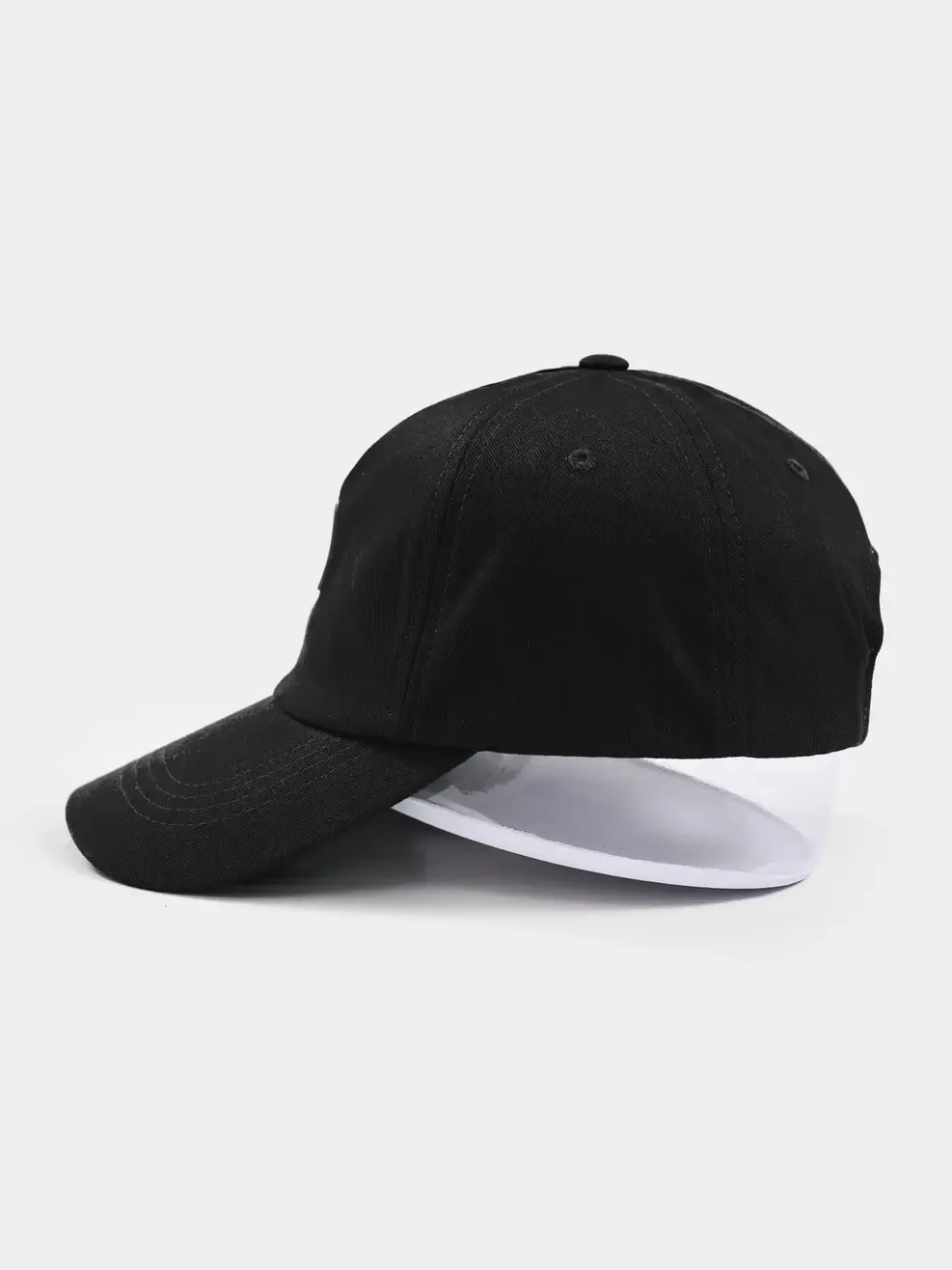 Mũ Nam In Chữ Y - Đen