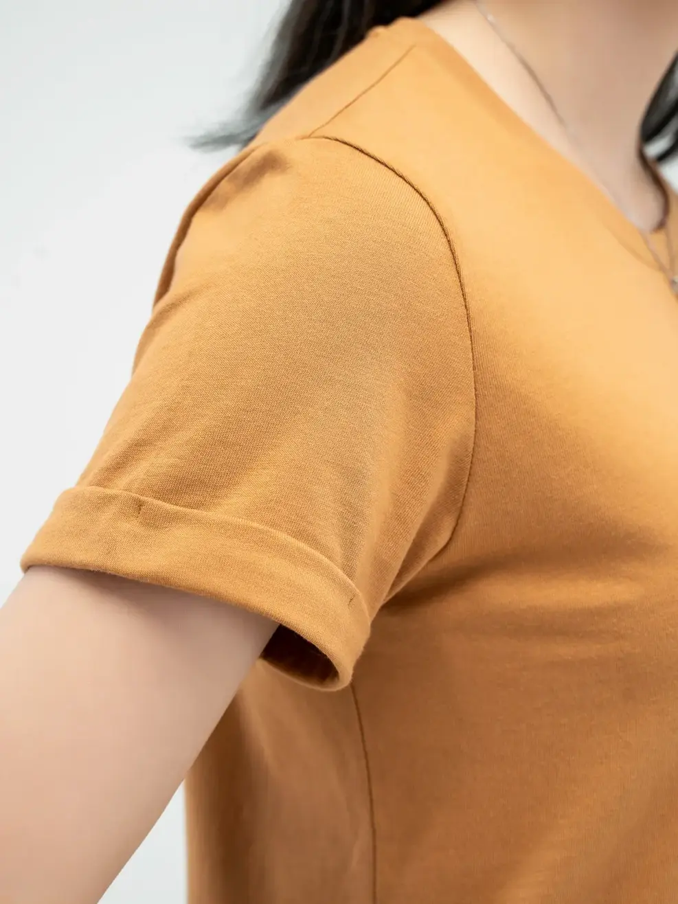 Áo thun nữ in LOVE - Nâu - S