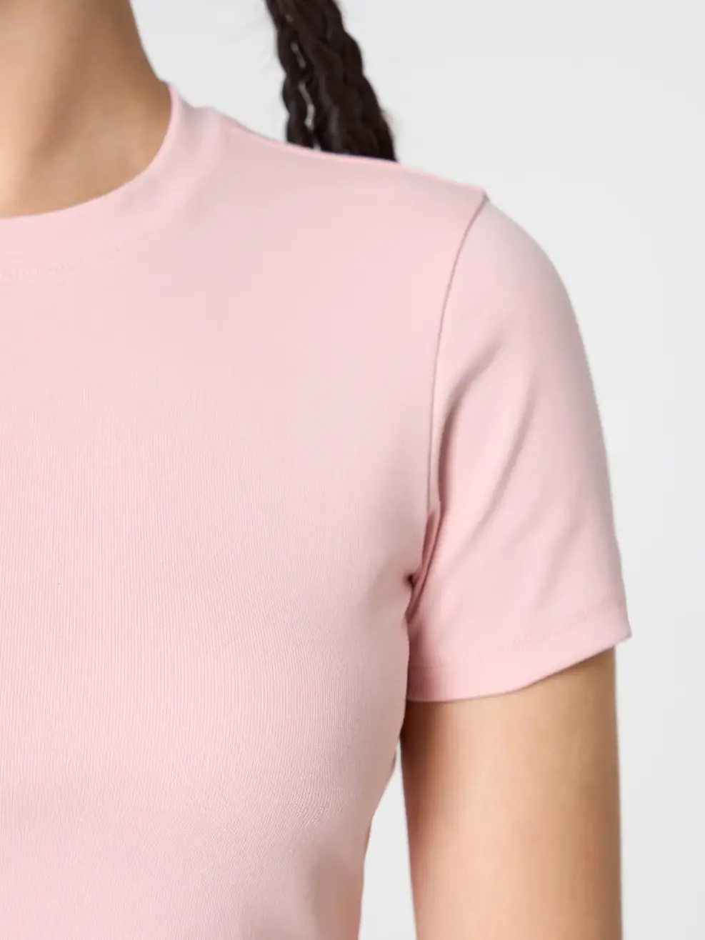 Áo Phông Croptop Yoguu - Hồng 032 - S