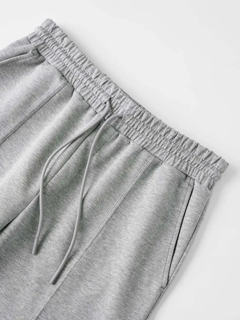 Bộ Đồ Nỉ Hoodie Nam In Chữ Ngực - Melange xám 52 - M