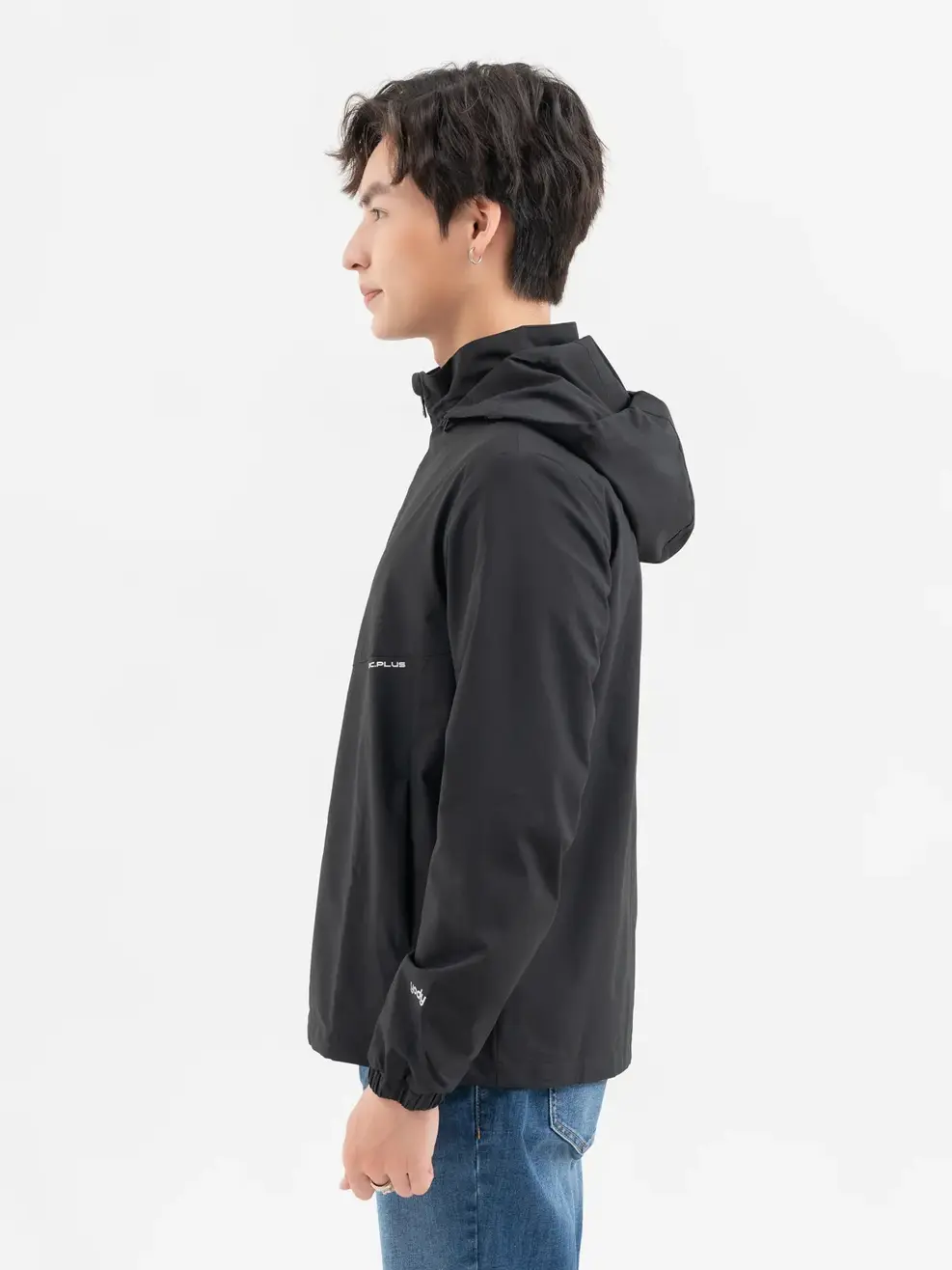 ÁO GIÓ NAM 3C PLUS - Đen - 2XL